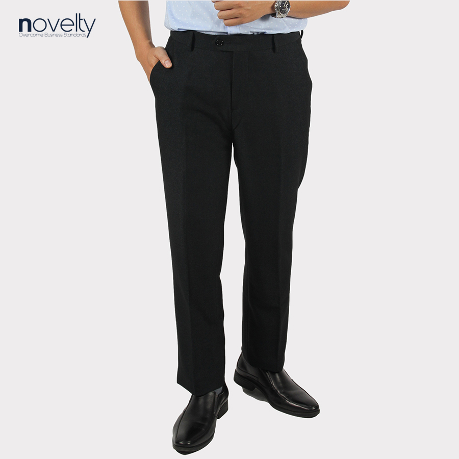 Quần tây nam Novelty 0Ply Classic màu xám đen 2205610