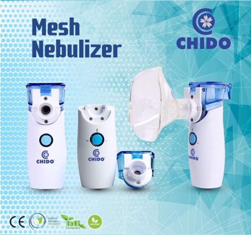 Máy xông mũi họng điện dung cầm tay