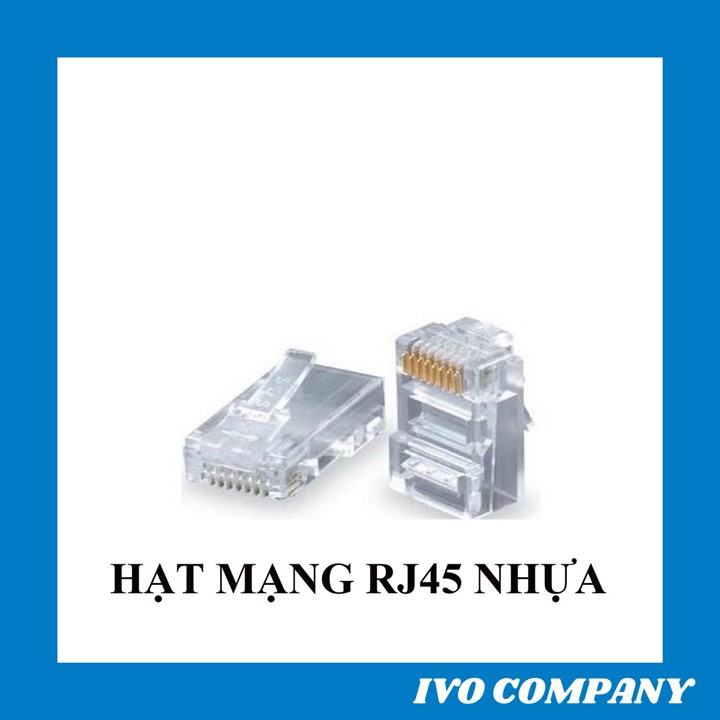 [HCM]Hạt Mạng RJ45 - Đầu Mạng RJ45 - Đầu Cáp Mạng RJ45 - Loại Đặc Biệt