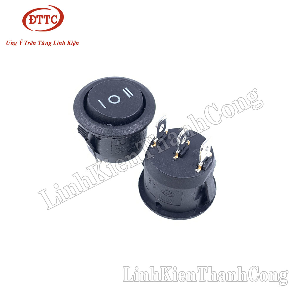 Công tắc bập bênh 3 nấc kcd1-105 6a 250v 20mm