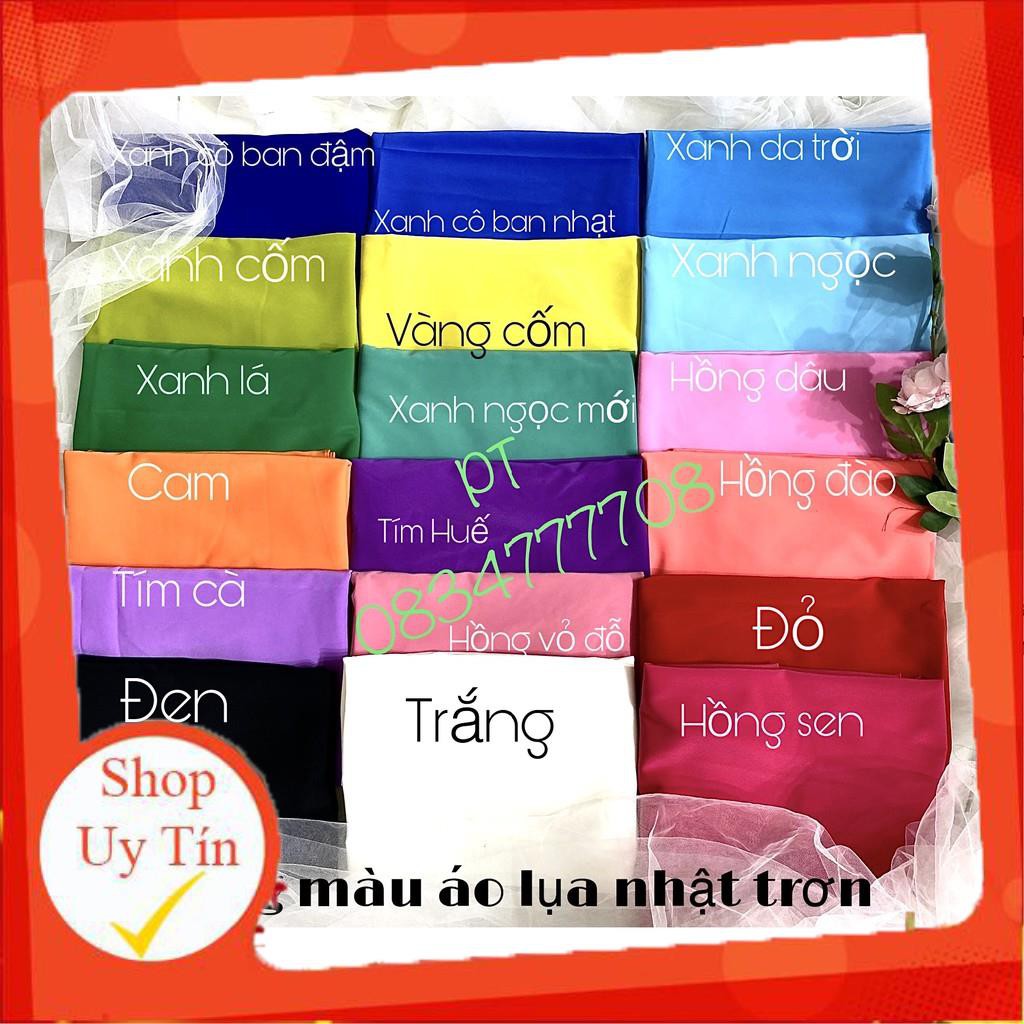 [Freeship đơn từ 0đ] ] Áo dài lụa nhật 👗 FREESHIP 👗 Áo dài chất lụa Nhật in 3d đẹp