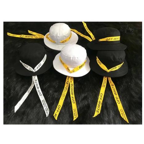 [HCM]MŨ BUCKET  NÓN TAI BÈO ĐUÔI DÀI OFF WHITE