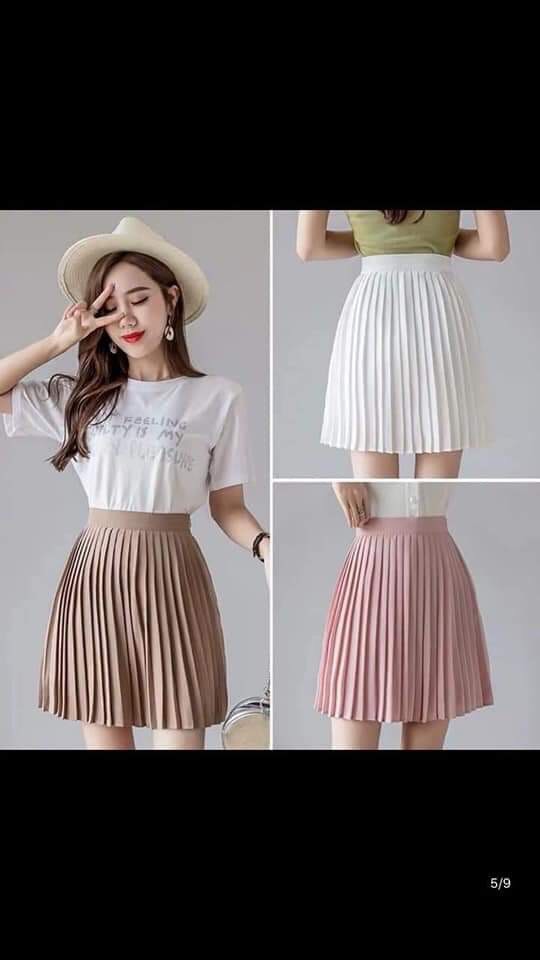 CHÂN VÁY DẬP LY NGẮN MỚI VỀ