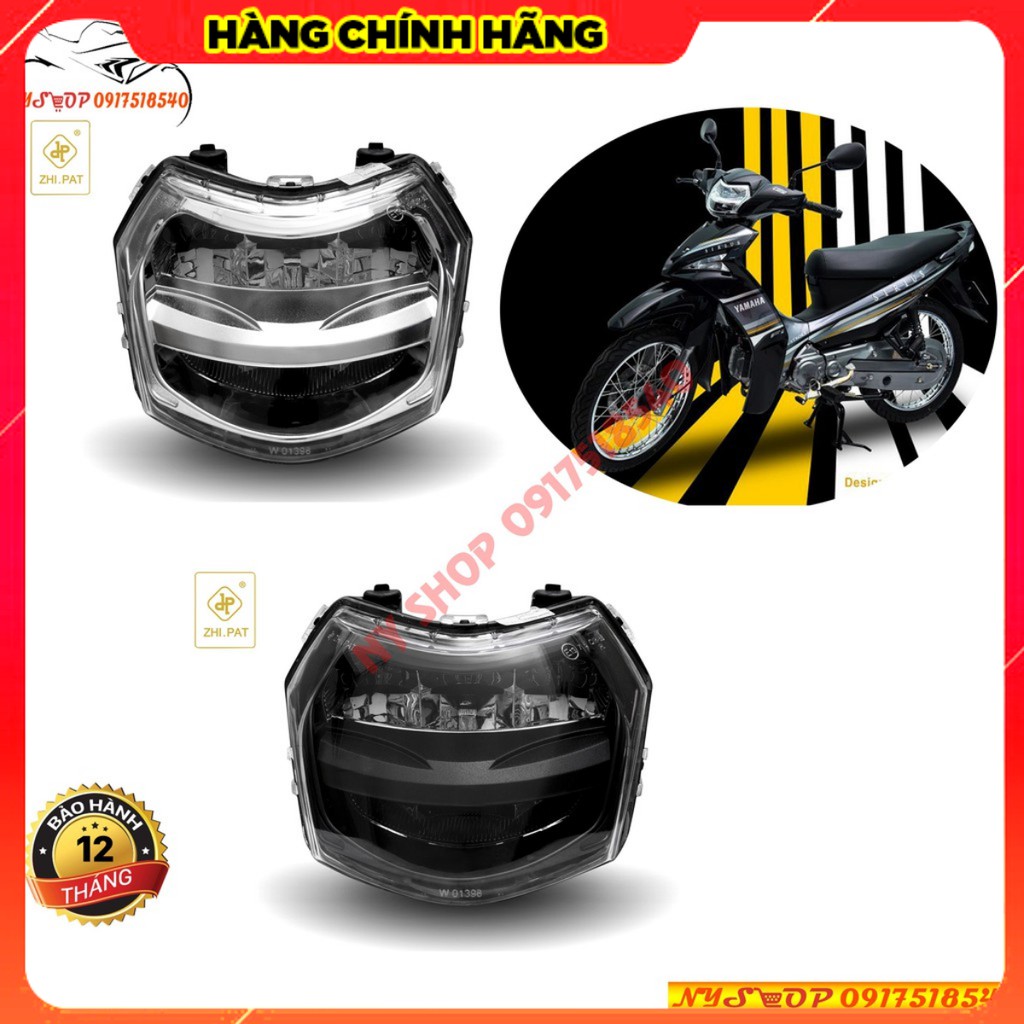 Pha đèn LED 2 tầng cho SIRIUS FI 2019 đến 2024  chính hãng ZHIPAT Siêu Sáng