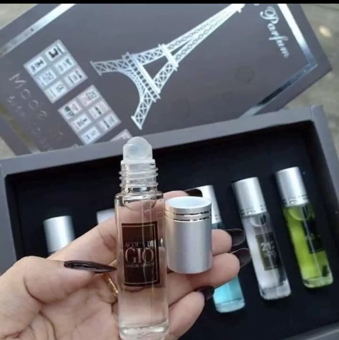 Set 6 Chai Nước Hoa Phap Dạng Lăn - 20ml/chai
