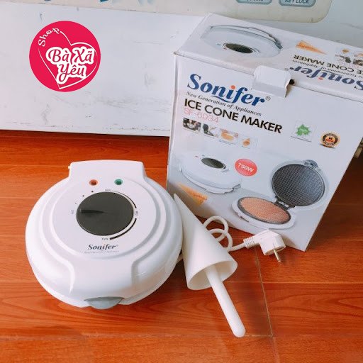 Máy làm bánh kẹp ốc quế Ice cone Sonifer SF-6034