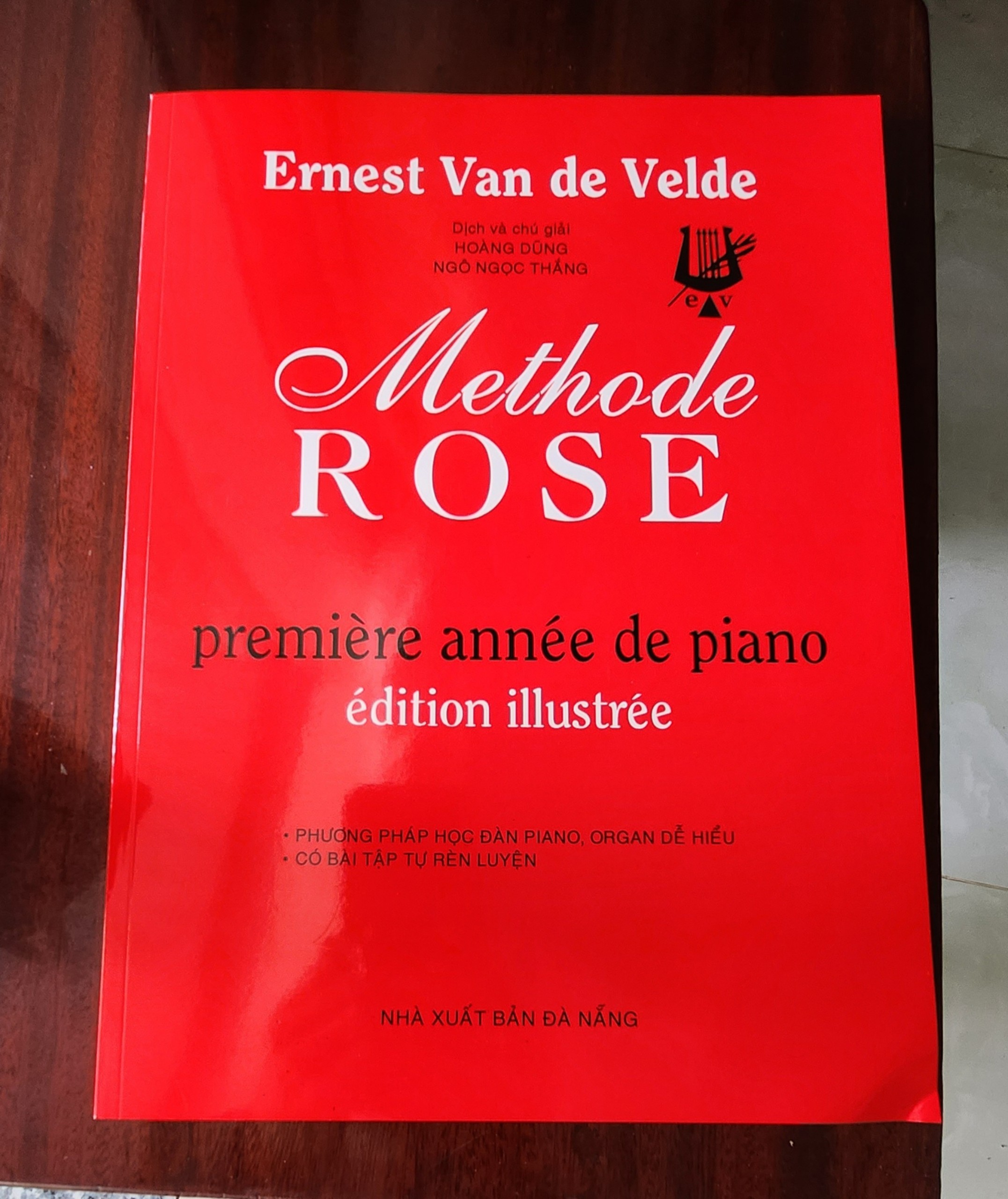 Sách Method Rose (Phương pháp học đàn Piano, Organ Dễ hiểu)