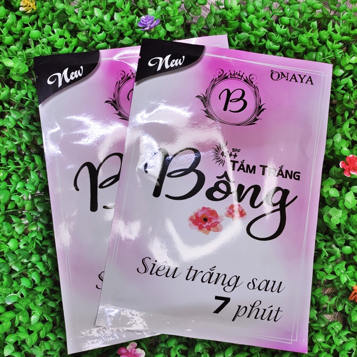 Combo kem body bông và tắm trắng bông