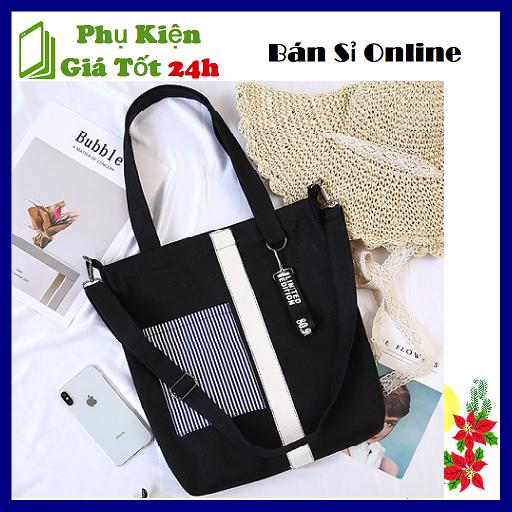 Túi đeo chéo - túi đeo vai nữ tui08 - túi đeo chéo đi học vải canvas