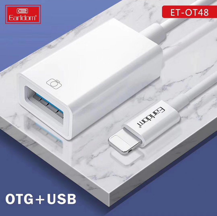 Cáp OTG cho iPhone, iPad Earldom ET-OT48