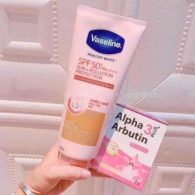 ? VASELINE 50X hàng siêu thị Thái Lan