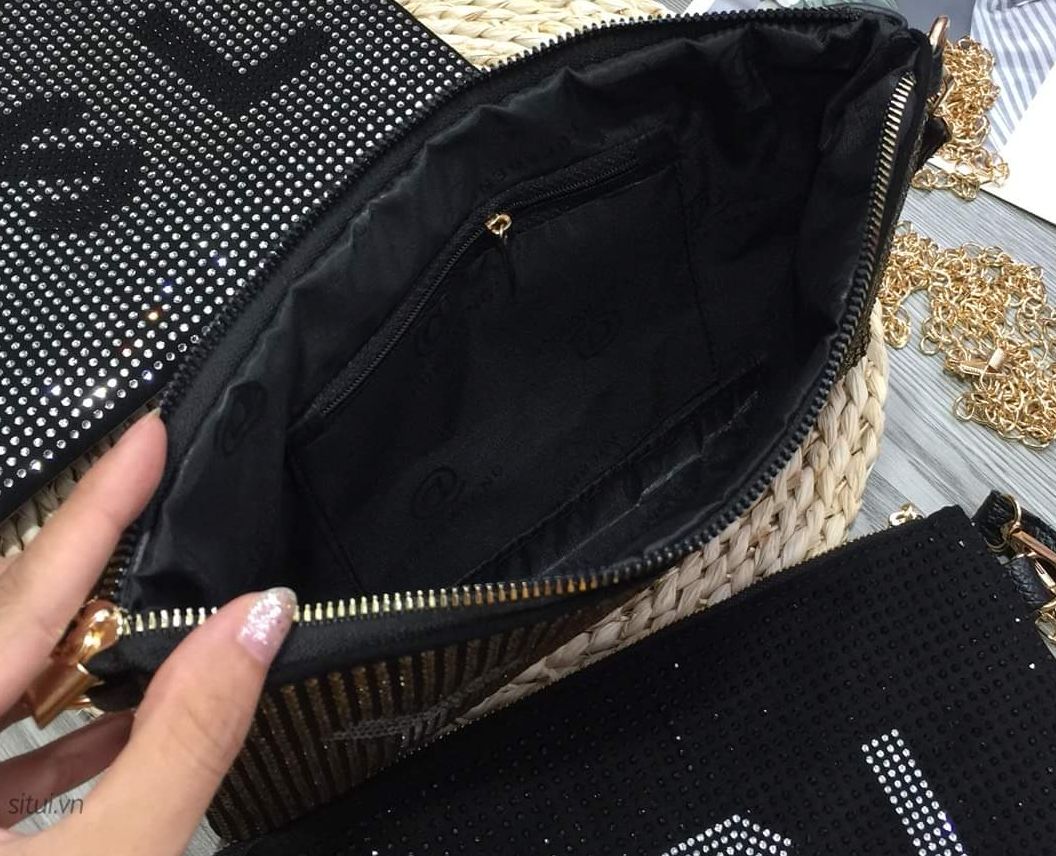 Clutch Thời Trang Nữ Đính Ngọc 3M50