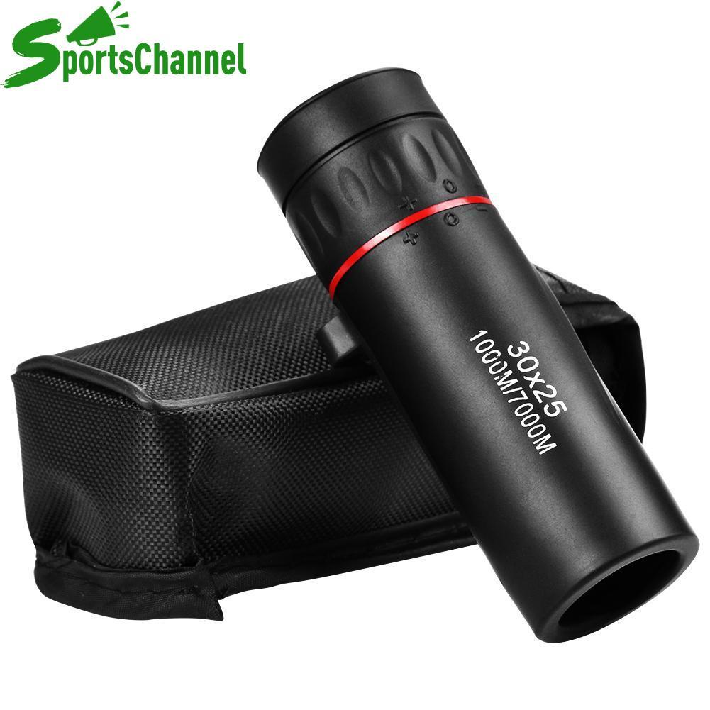 Sportschannel Mini Xách Tay Zoom 7X Phạm Vi 30X25 Kính Thiên Văn Một Mắt Cho Du Lịch