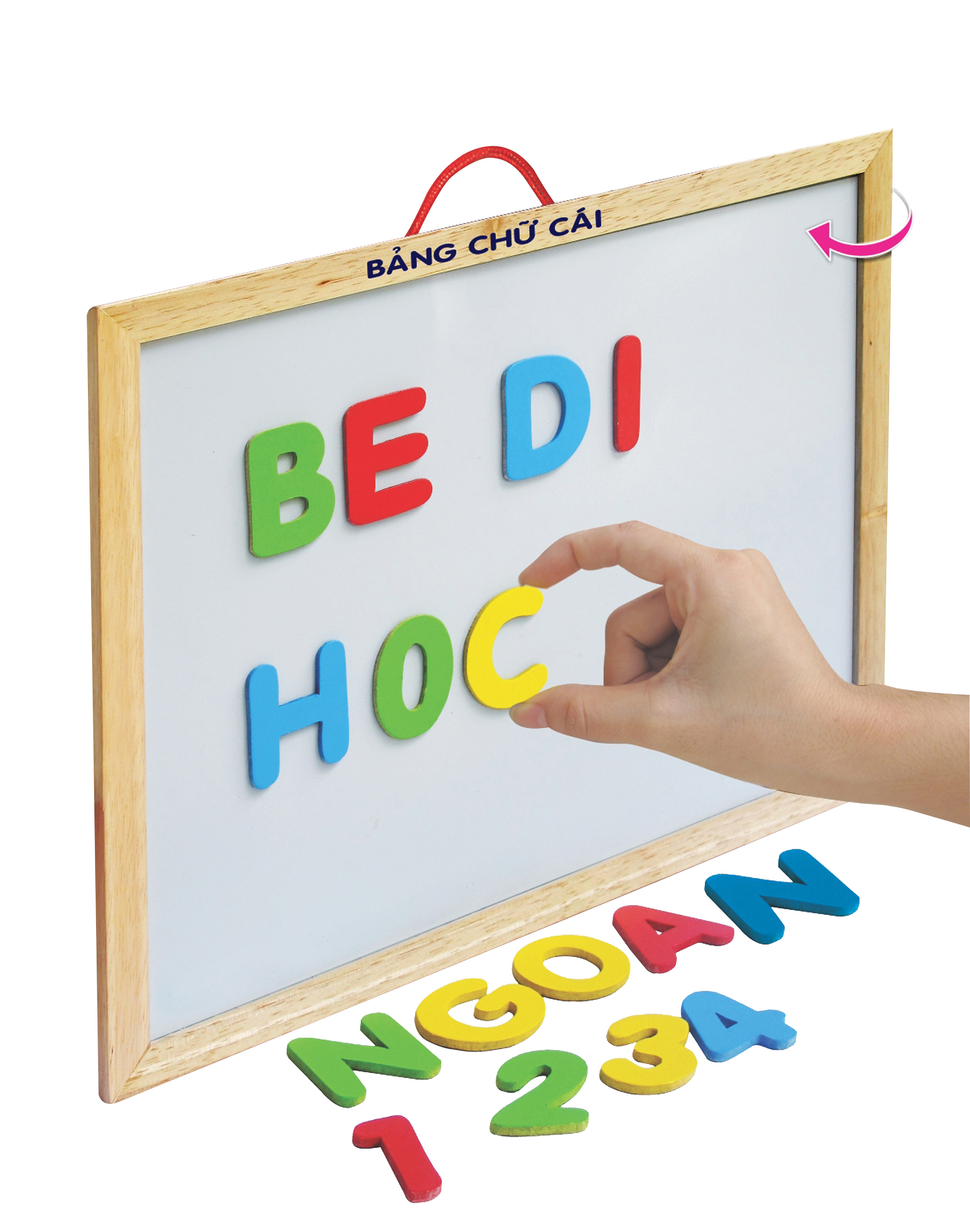 Bảng chữ cái nam châm - Winwintoys - 68312