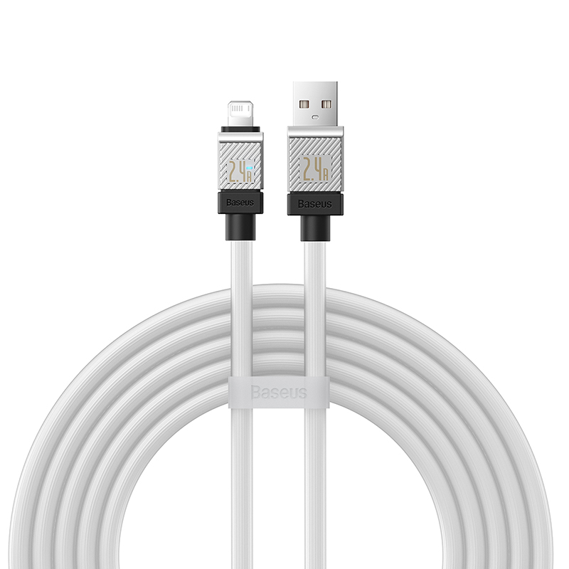 Cáp sạc nhanh Baseus CoolPlay Series Fast Charging Cable USB to iP 2.4A