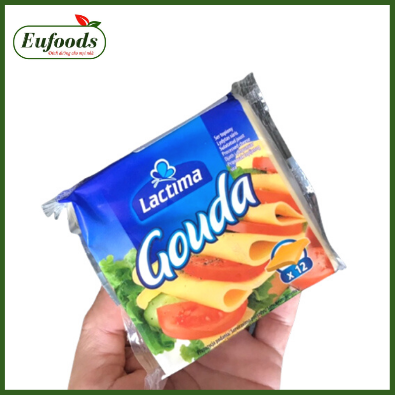 Phô Mai Lát Lactima Gouda Ba Lan 200g
