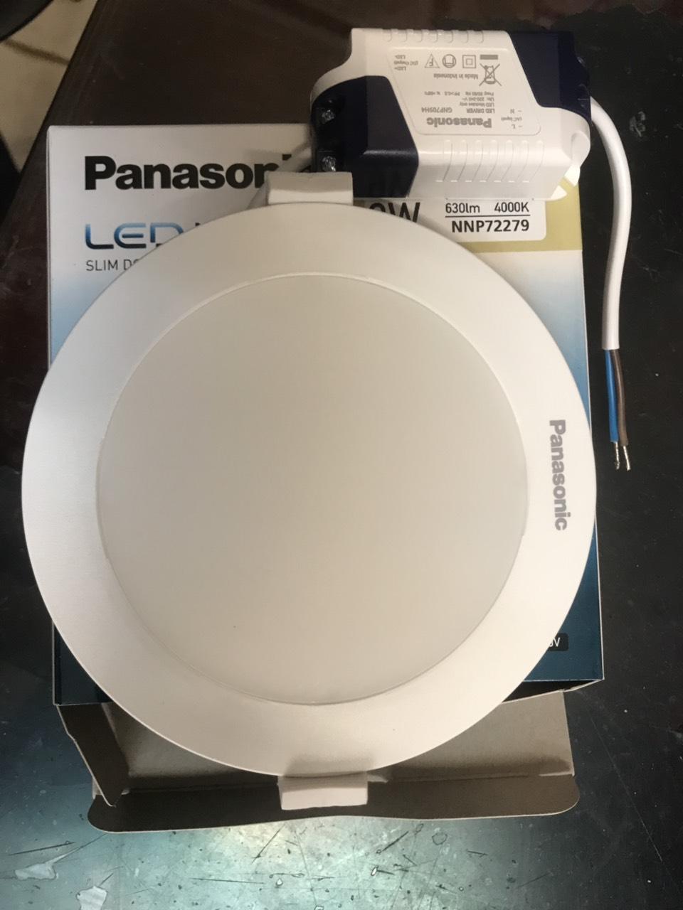 Đèn Led  Âm Trần Siêu Mỏng 12W Panasonic Phi 125 ( made in Indonesia)