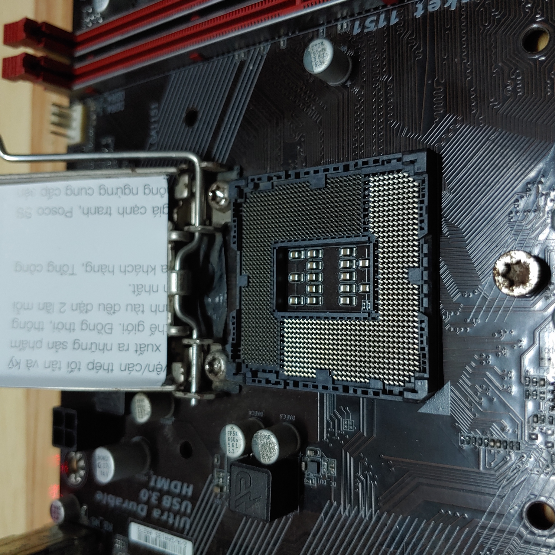 Main Gigabyte H110M-Gaming 3 zin sáng mới 98% kô Fe (BH 1Tháng)