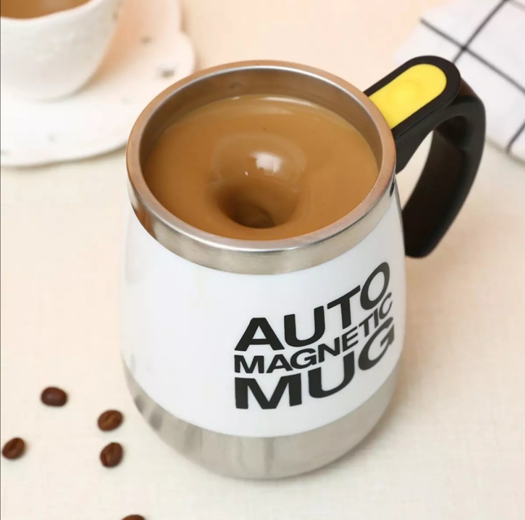 Cốc pha CAFE tự khuấy, ly pha nước sinh tố tự động. Dung tích 400ml, lõi INOX 304. Sang trọng, bền đẹp. Dùng pin AAA (MI-170)