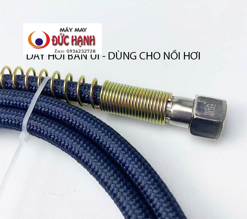 DÂY HƠI BÀN ỦI NỒI HƠI – DÀI 2.5M / 3M / 5M