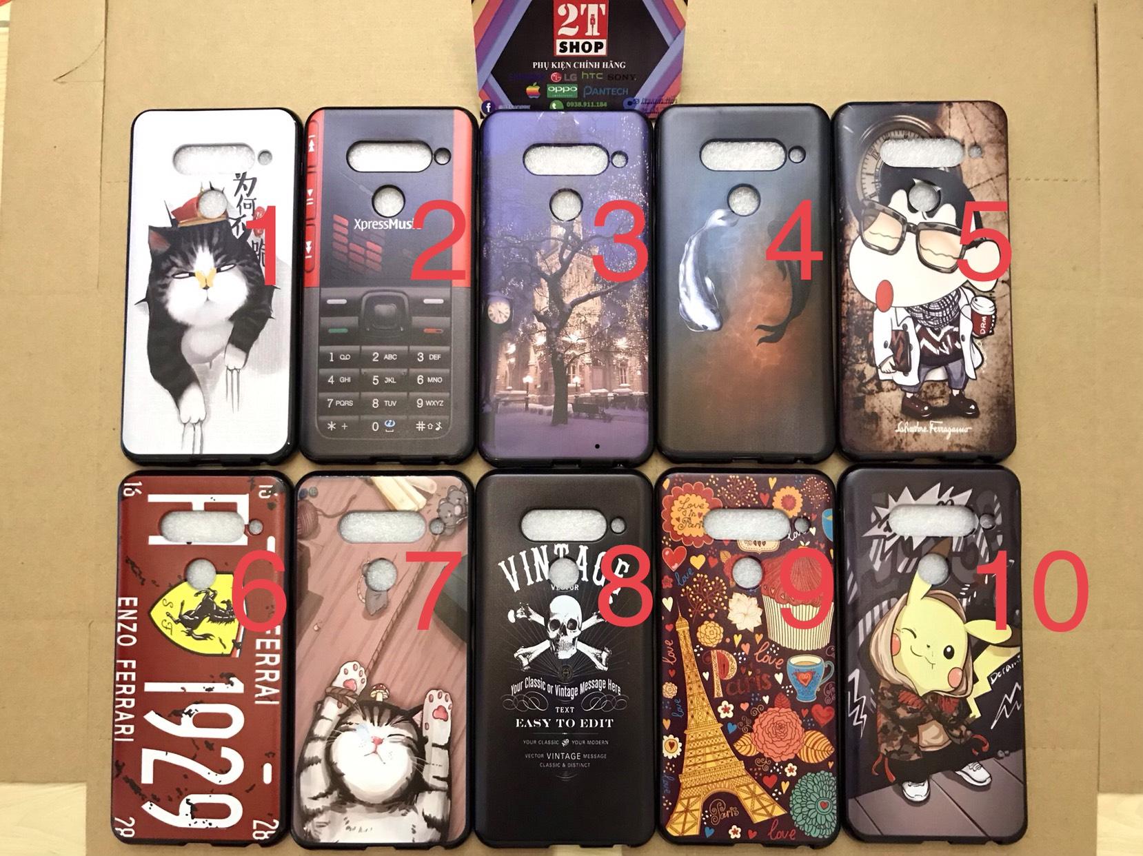 ỐP LƯNG SILICON DẺO LG V40