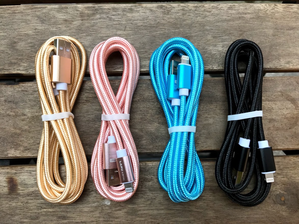 Dây Cáp Sạc Bọc Dù Cổng Lightning Dành Cho Iphone