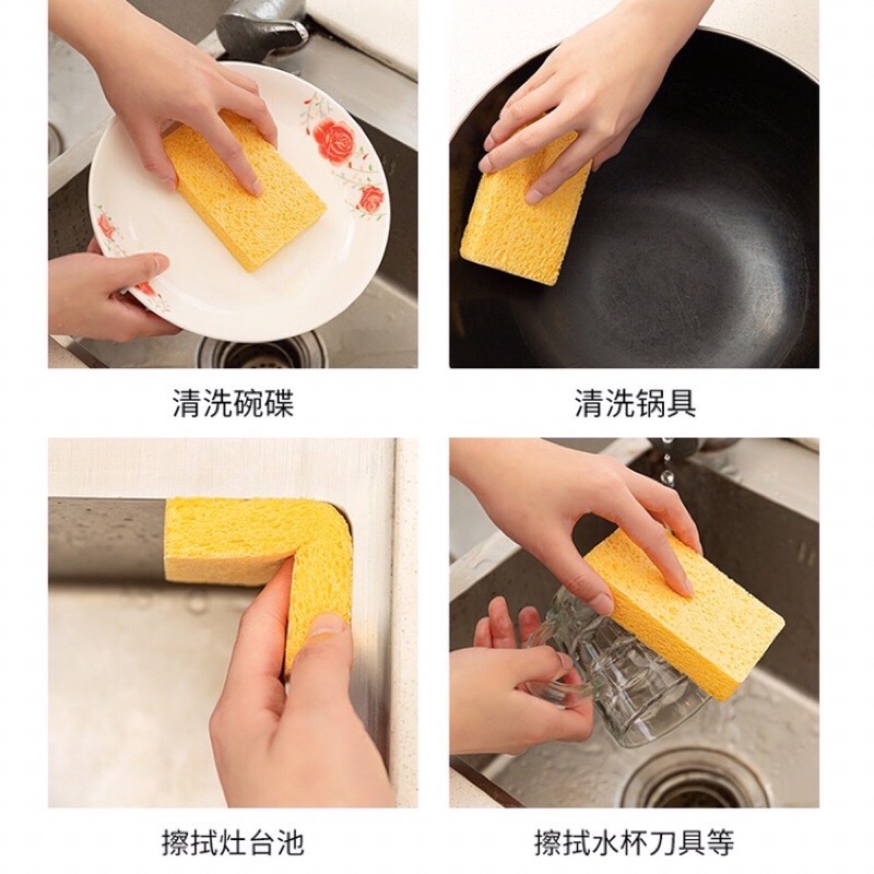 Miếng rửa chén - Đồ rửa chén - Mút rữa chén - Mieng rua chén - Dụng cuj nhà bếp - Mút rửa chén siêu sạch