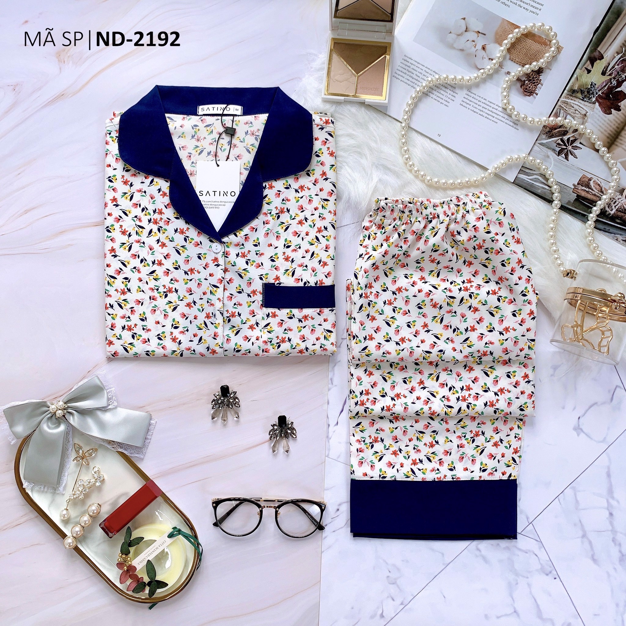 [COMBO 3 BỘ 499K] Pijama TNQD - Ann White