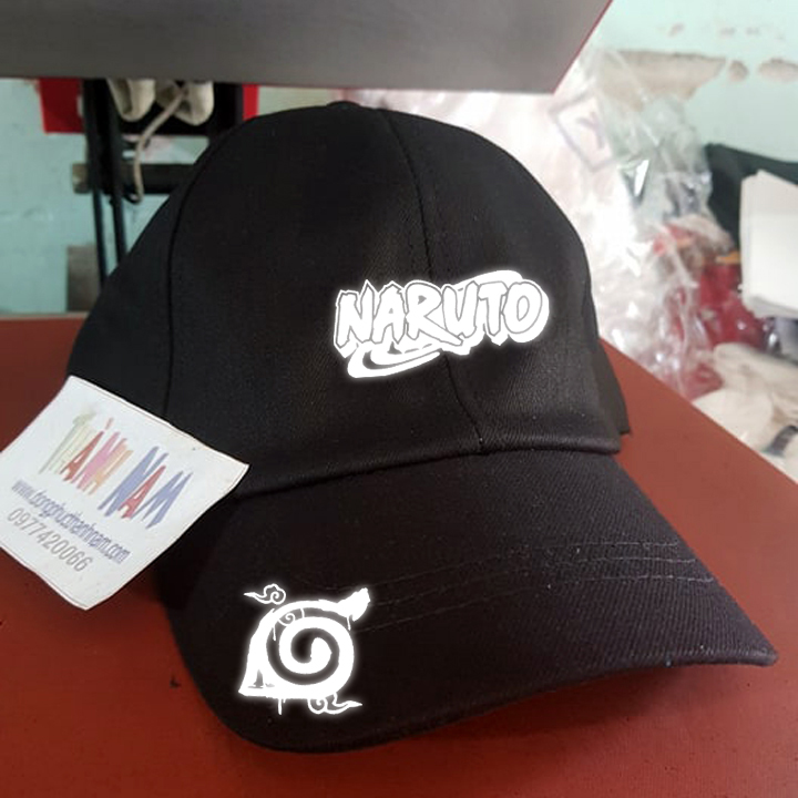 Nón kết Naruto phản quang, mũ lưỡi trai Naruto phản quang