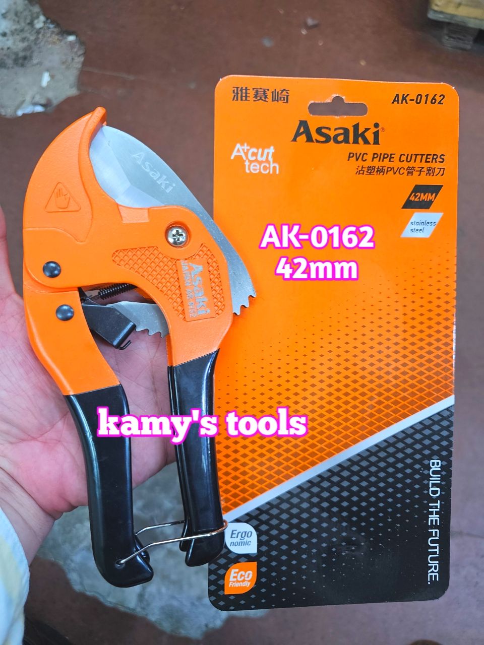 Kéo cắt ống nhựa 42mm asaki ak-0162