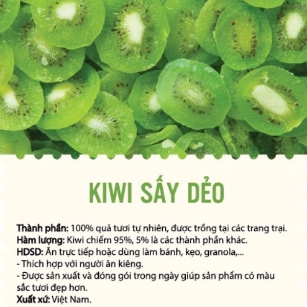 KIWI SẤY DẺO