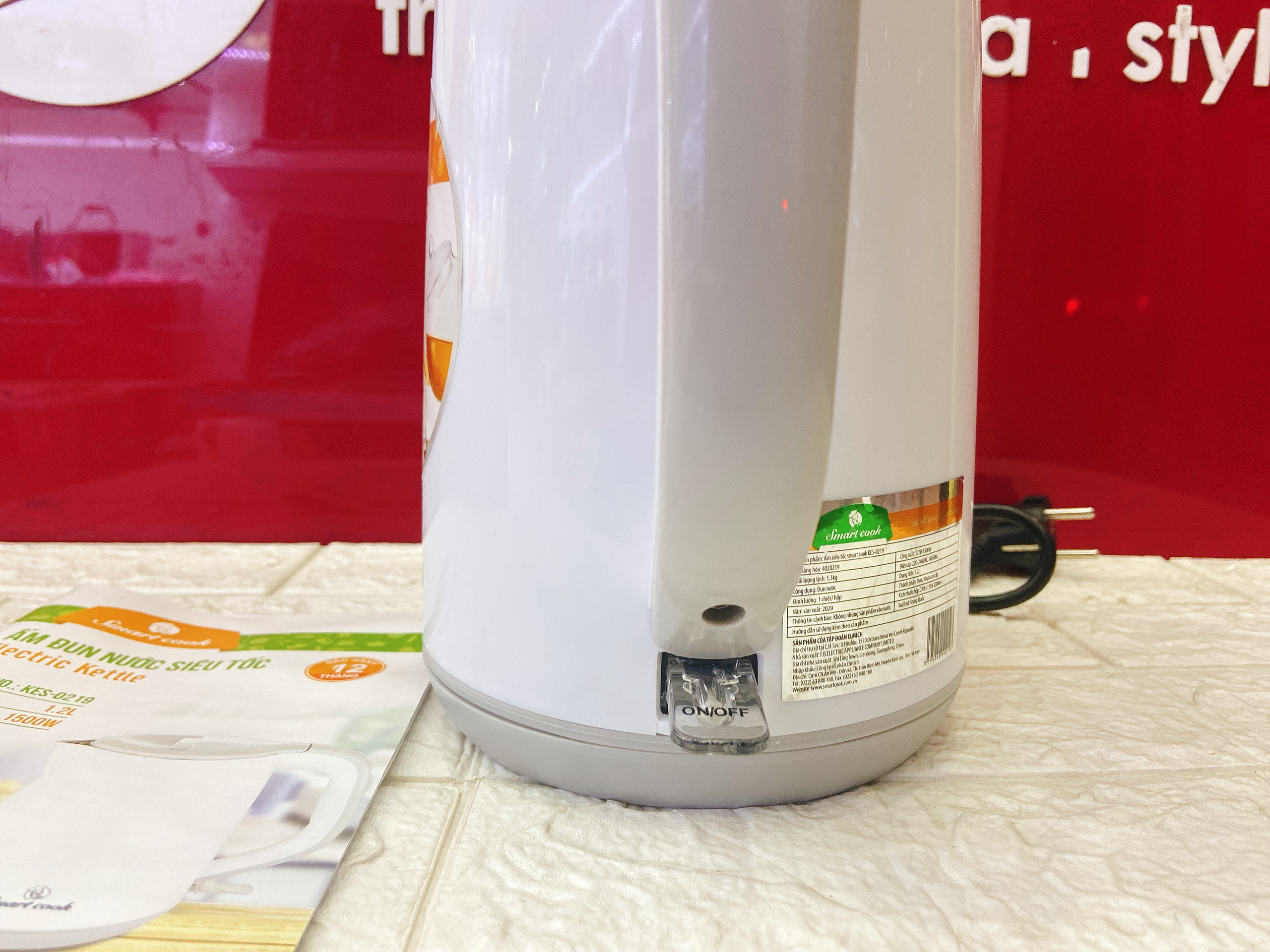 Bình siêu tốc Smart Cook KES - 0219 ( 1.7L )