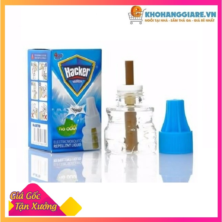 Máy đuổi muỗi xông tinh dầu Hacker / Shanke