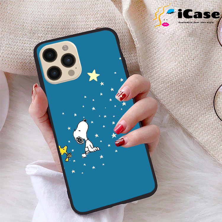Ốp lưng iPhone 12 Pro Max viền dẻo TPU BST Snopy
