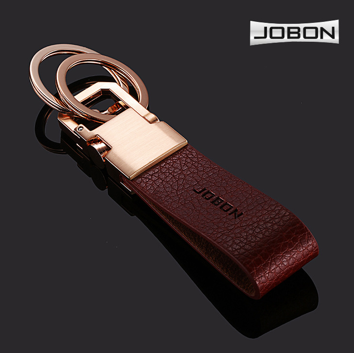 Móc khóa da cao cấp jobon car keychain