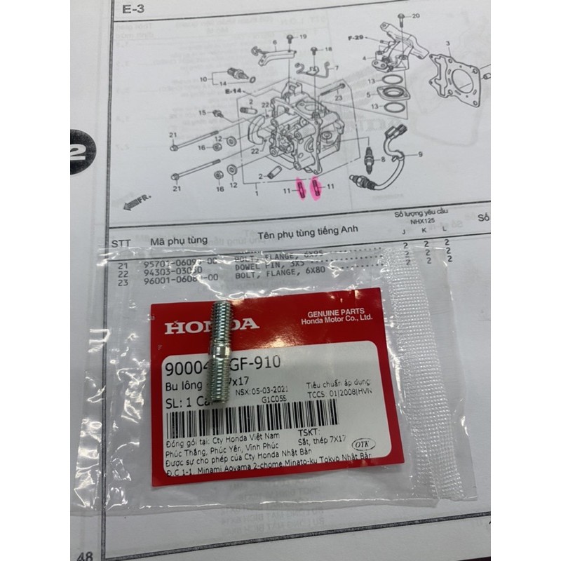 Ốc cổ pô Sh , Click , Vario , ab , Sh Ý , Dylan ,Ps