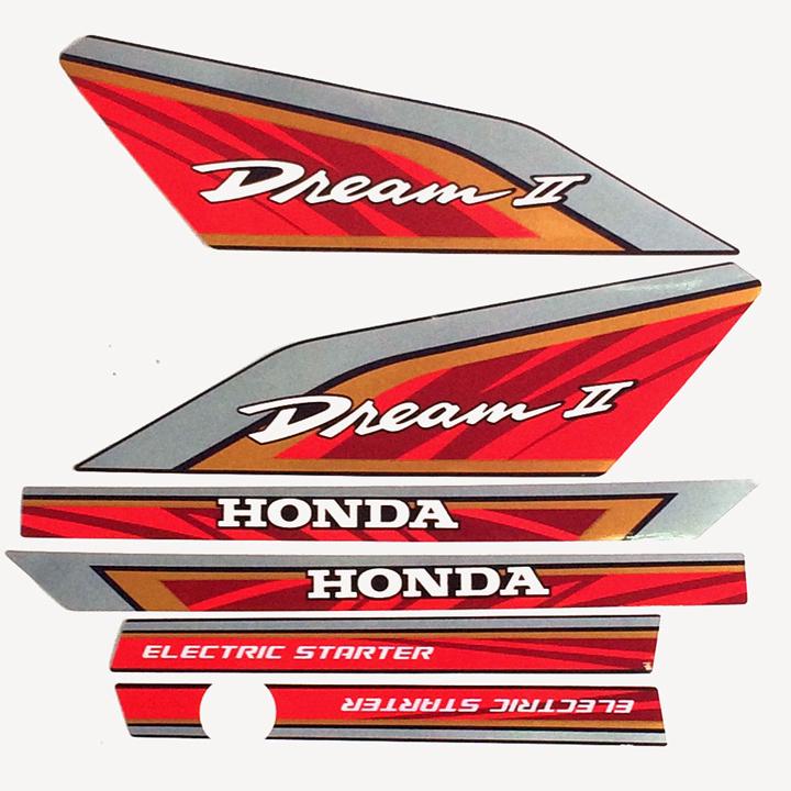 Bộ tem xe Dream II đời 1993