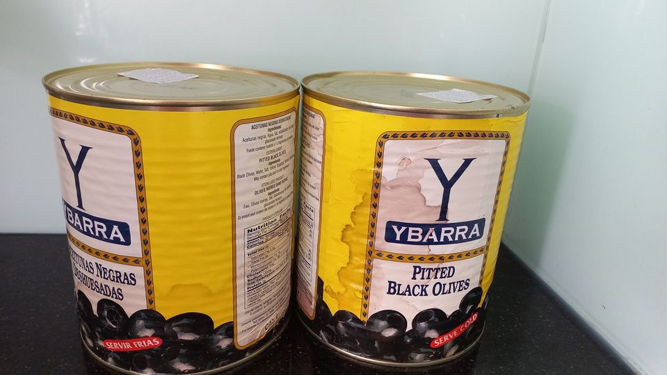 Trái Oliu Đen Tách Hạt - Ybarra  Pitted Black Olives 3kg--Expiry date: 2025