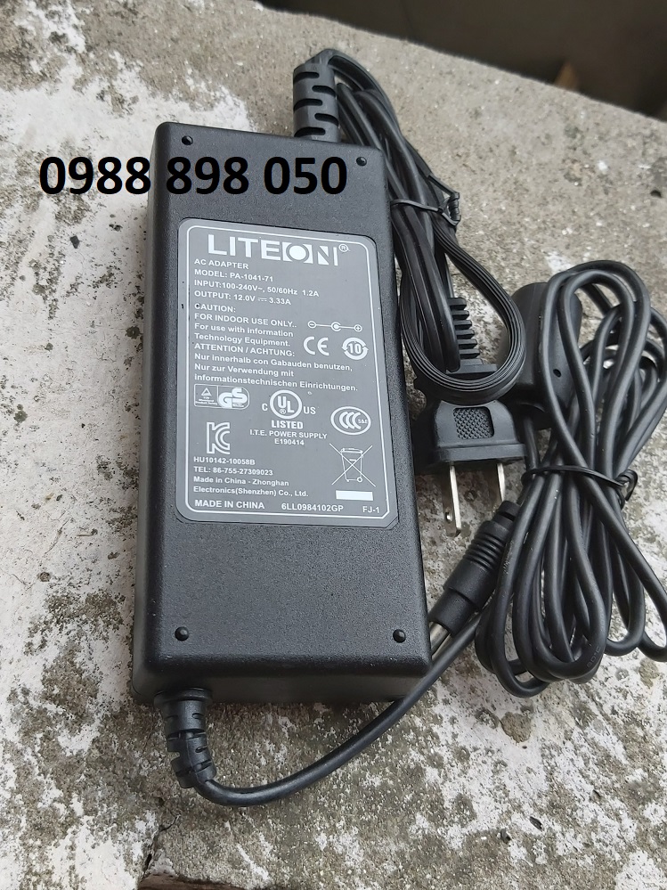 Adapter-nguồn liteon 12v 3.33a