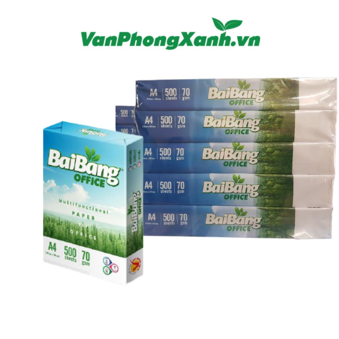 Giấy In Bãi Bằng Office A4 Dl 70 (1 Ream)