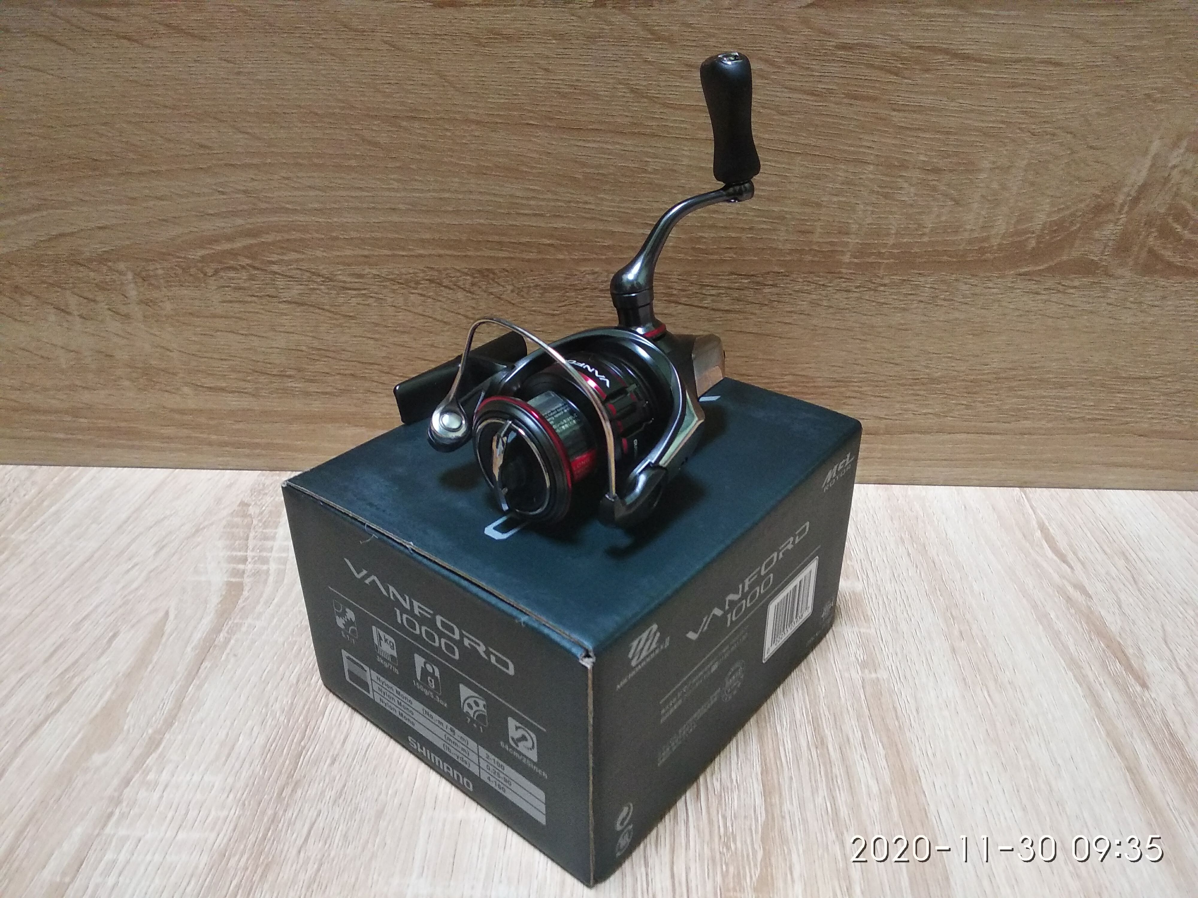 Máy Câu Cá Shimano 2020 VanFord 1000 - Máy Đứng