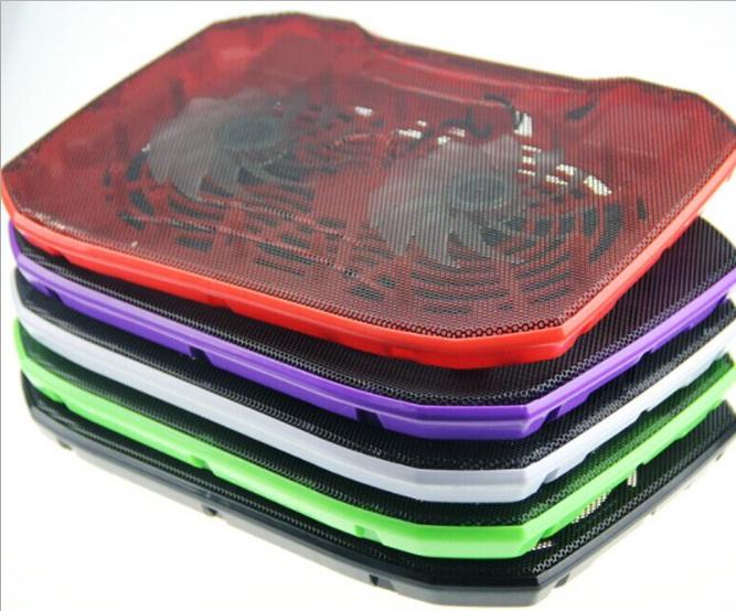 [HCM]Đế tản nhiệt laptop N136 2 QUẠT (Đen)