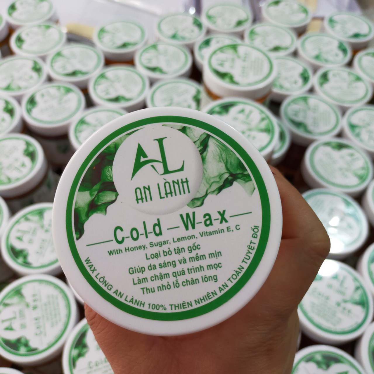 Combo Wax Lông An Lành Và Mỡ Trăn An Lành 10ml  (Tặng Kèm Giấy Và Que).