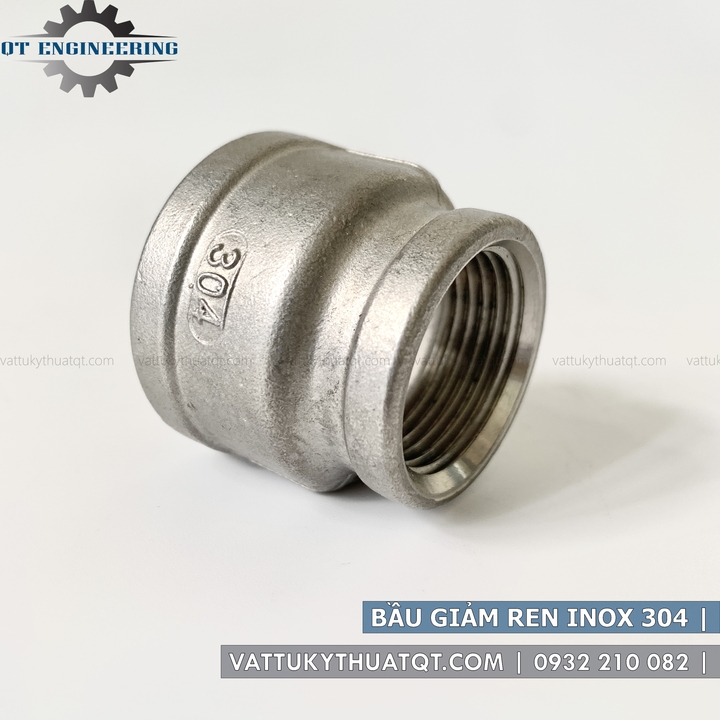 Bầu Giảm Ren Inox 304 | VATTUKYTHUATQT.COM