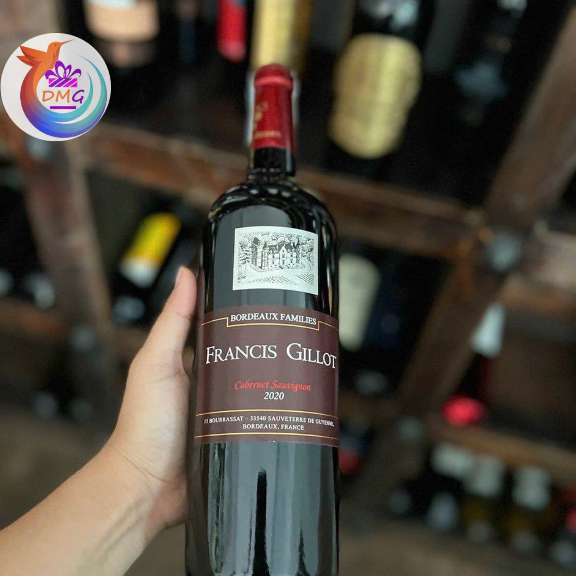 [NHẬP KHẨU]VANG ĐỎ (PHÁP) FRANCIS GILLOT CABERNET SAUVIGNON - 750ML (13.5%) - DMG WINE