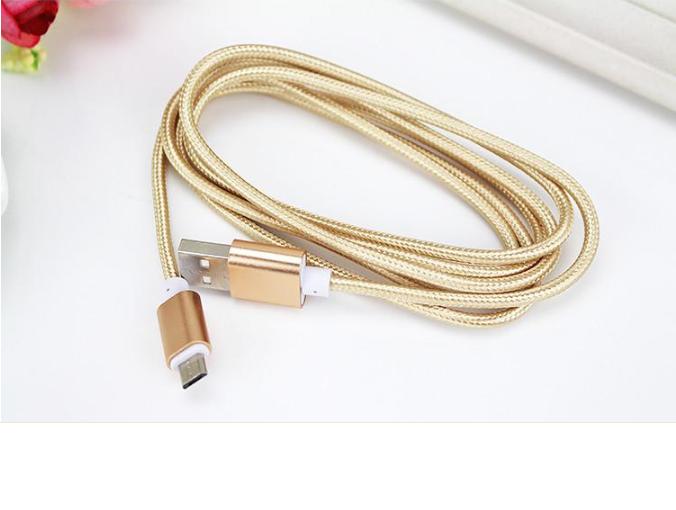 cáp sạc bọc dù cho điện thoại sam sung và dòng android