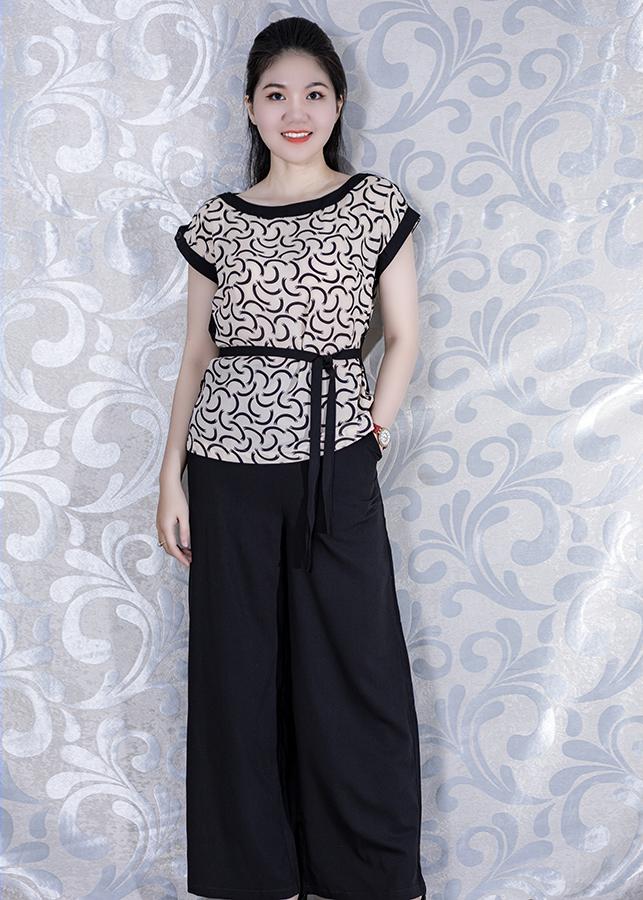 Shoppro-[shaped real] set office set applique Stone suit set of fitting the armpits tube suông set luxury set shirt sawn perverse delivery tube suông set streetwear child medium set column clothing waist pants print motifs 3128 3218 3197 3131