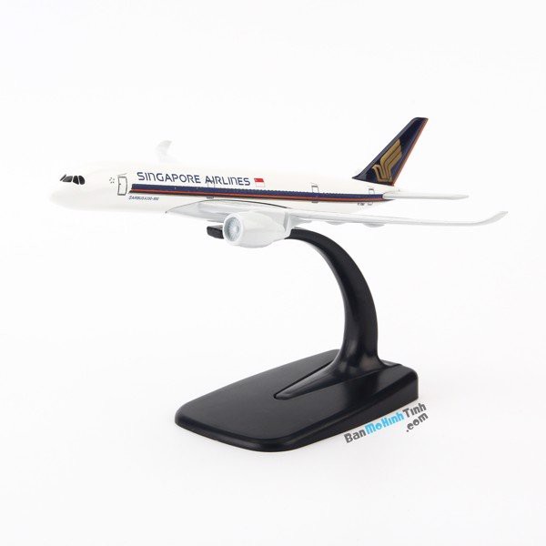[HCM]Mô hình máy bay Singapore Airlines 16cm Everfly