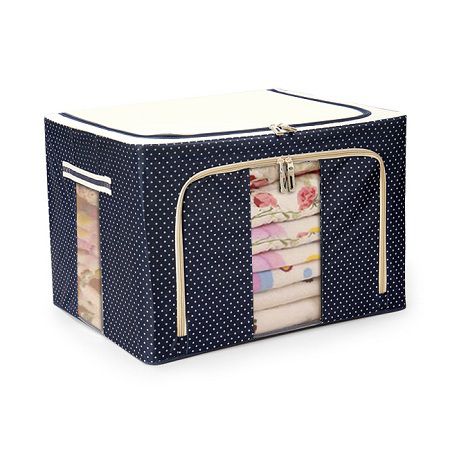 Túi Đựng Chăn Màn Khung Sắt Cao Cấp Chính Hãng  - Túi Đựng Quần Áo Khung Thép Chịu Lực Gấp Gọn