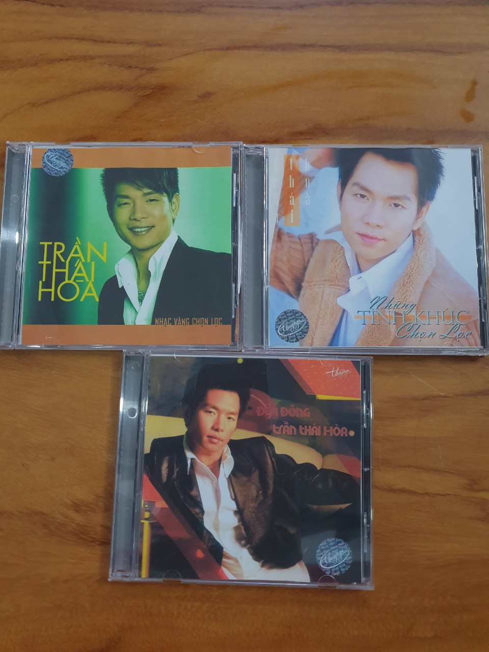 Bộ 3 đĩa cd trần thái hòa - những tình khúc chọn lọc